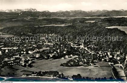 Wolfratshausen Fliegeraufnahme Zugspitzmassiv