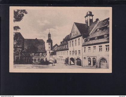 Dt. Reich AK Wolkenstein Markt