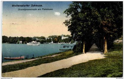 Woltersdorf Schleuse - Strandpromenade