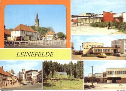 Leinefelde-Worbis Hallenbad Restaurants Eichsfelder-Hof und Stadt-Leinefelde