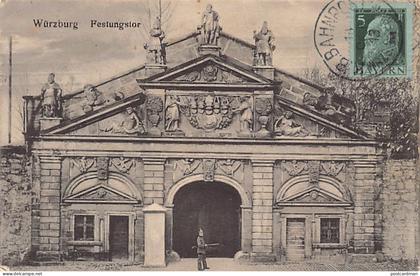Deutschland - Würzburg (BY) Festungstor. Verlag Ch.M. Bauer, Hofphotograph, Würzburg.