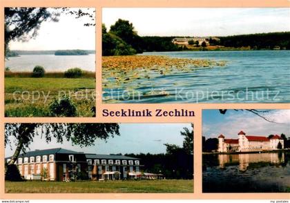 Zechlin Flecken Seeklinik Zechlin Seepartien Teilansichten