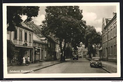 AK Zehdenick, Klosterstrasse mit Geschäften