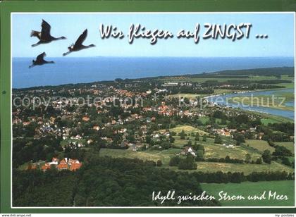 Zingst Ostseebad Fliegeraufnahme Fischland Darss