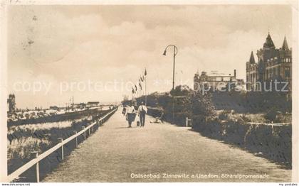 Zinnowitz Ostseebad Strandpromenade