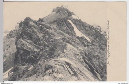 (15846) AK Zugspitze, Westgipfel, Ostgipfel 1906