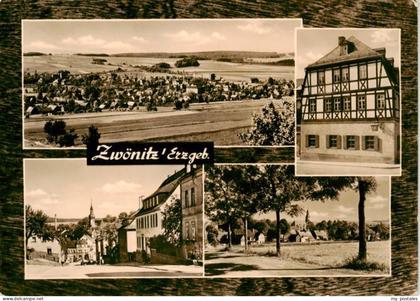 Zwoenitz Panorama Fachwerkhaus Ortspartien