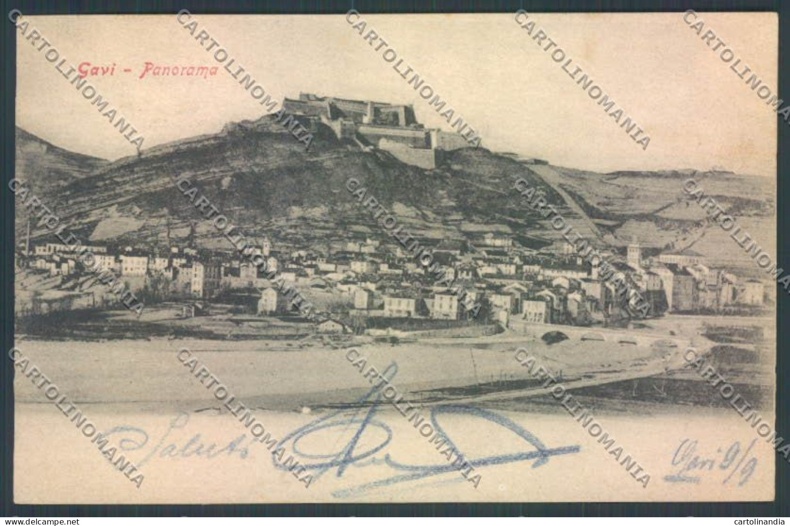 Alessandria Gavi cartolina LQ0649