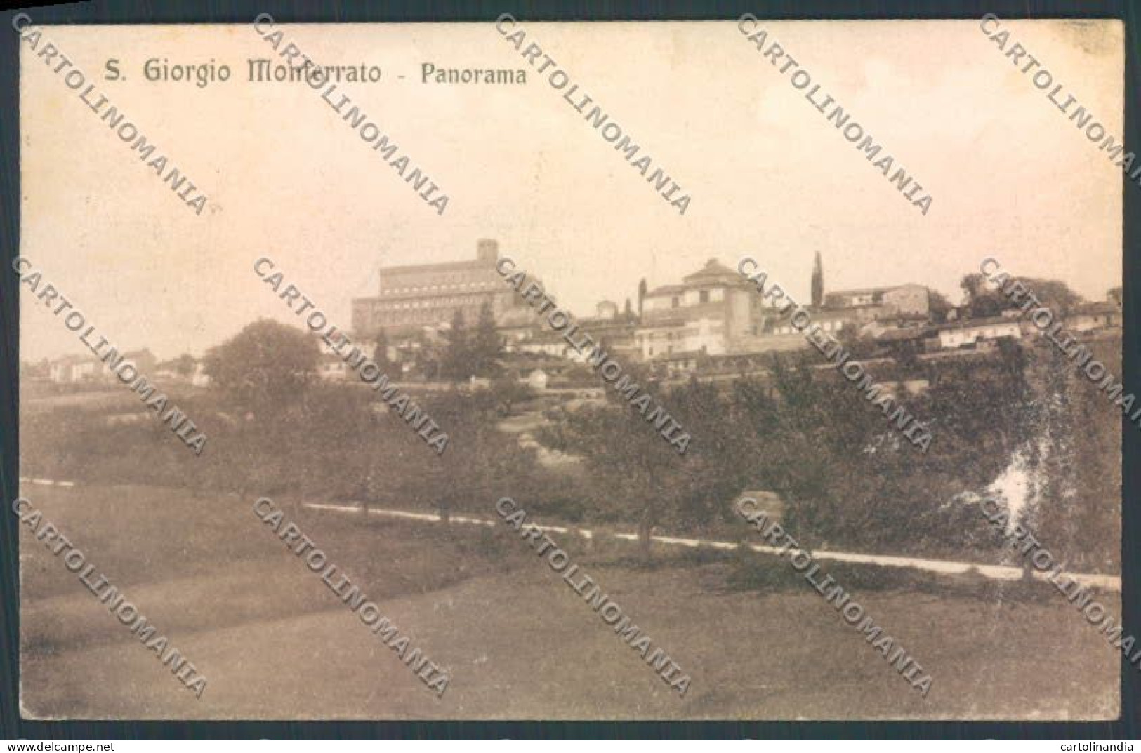 Alessandria San Giorgio Monferrato cartolina LQ0919