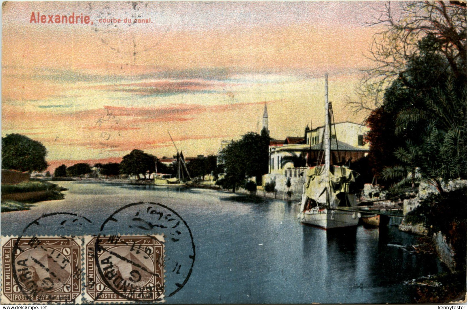 Alexandria - Courbe du Canal