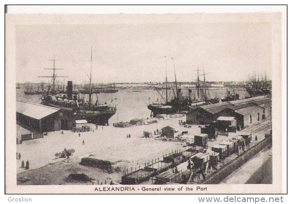ALEXANDRIA  GENERAL VIEW OT THE PORT 631