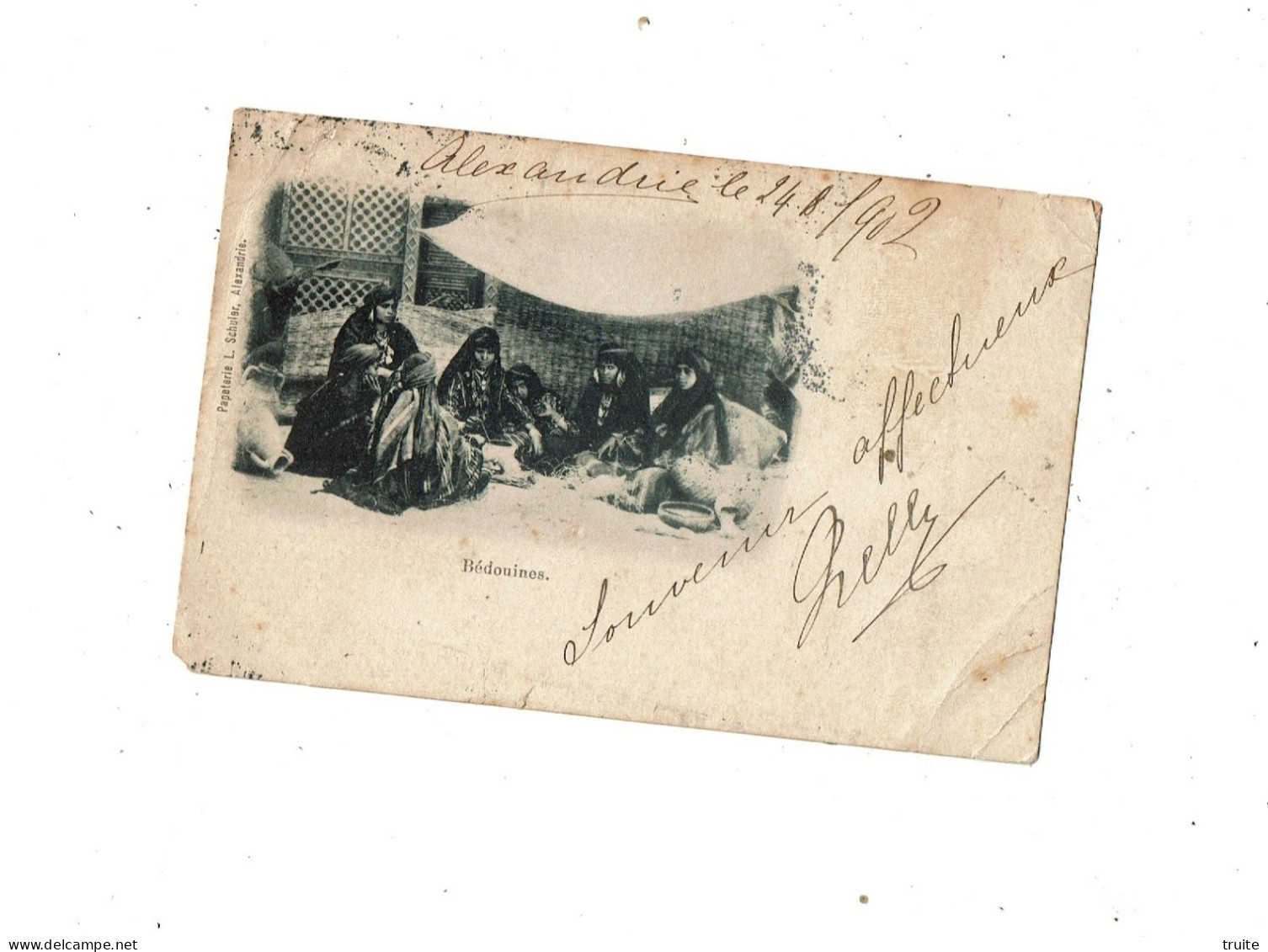ALEXANDRIE BEDOUINES  ( CARTE PRECURSEUR )