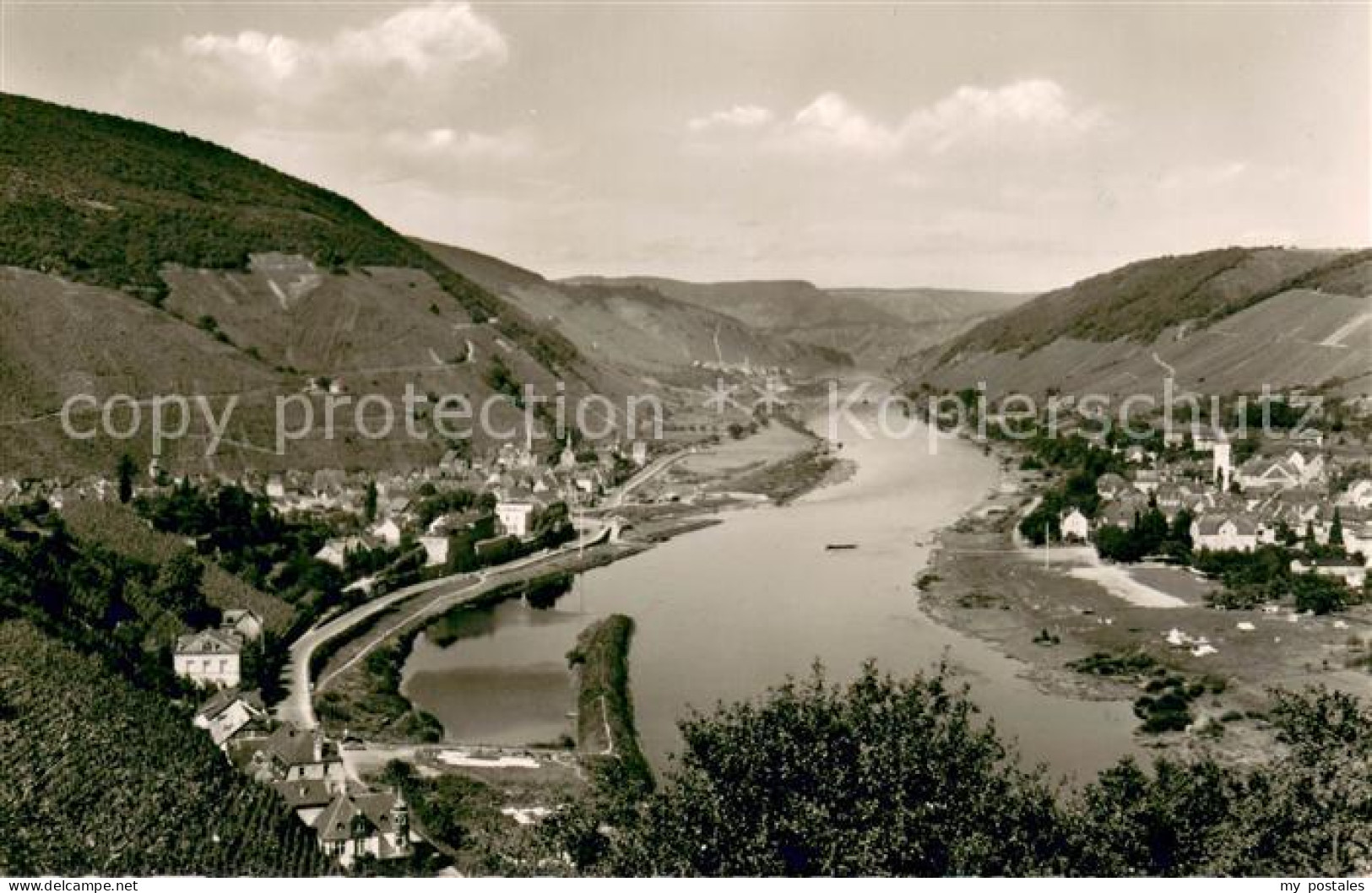 Alf Bullay Mosel Fliegeraufnahme