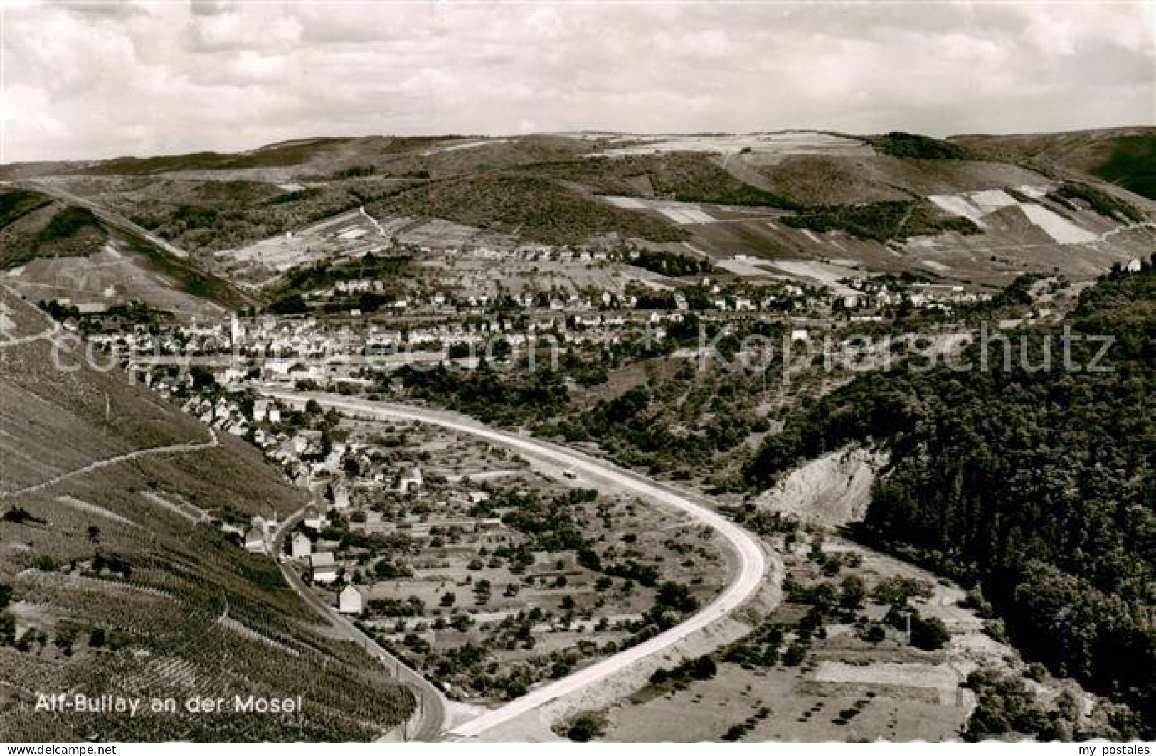 Alf Bullay Mosel Fliegeraufnahme