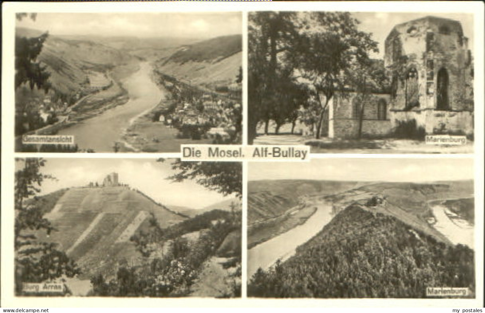 Alf Mosel Alf-Bullay Burg Arras Marienburg