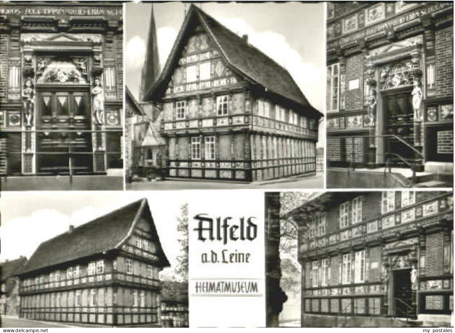 Alfeld Leine Alfeld Museum ungelaufen ca. 1965