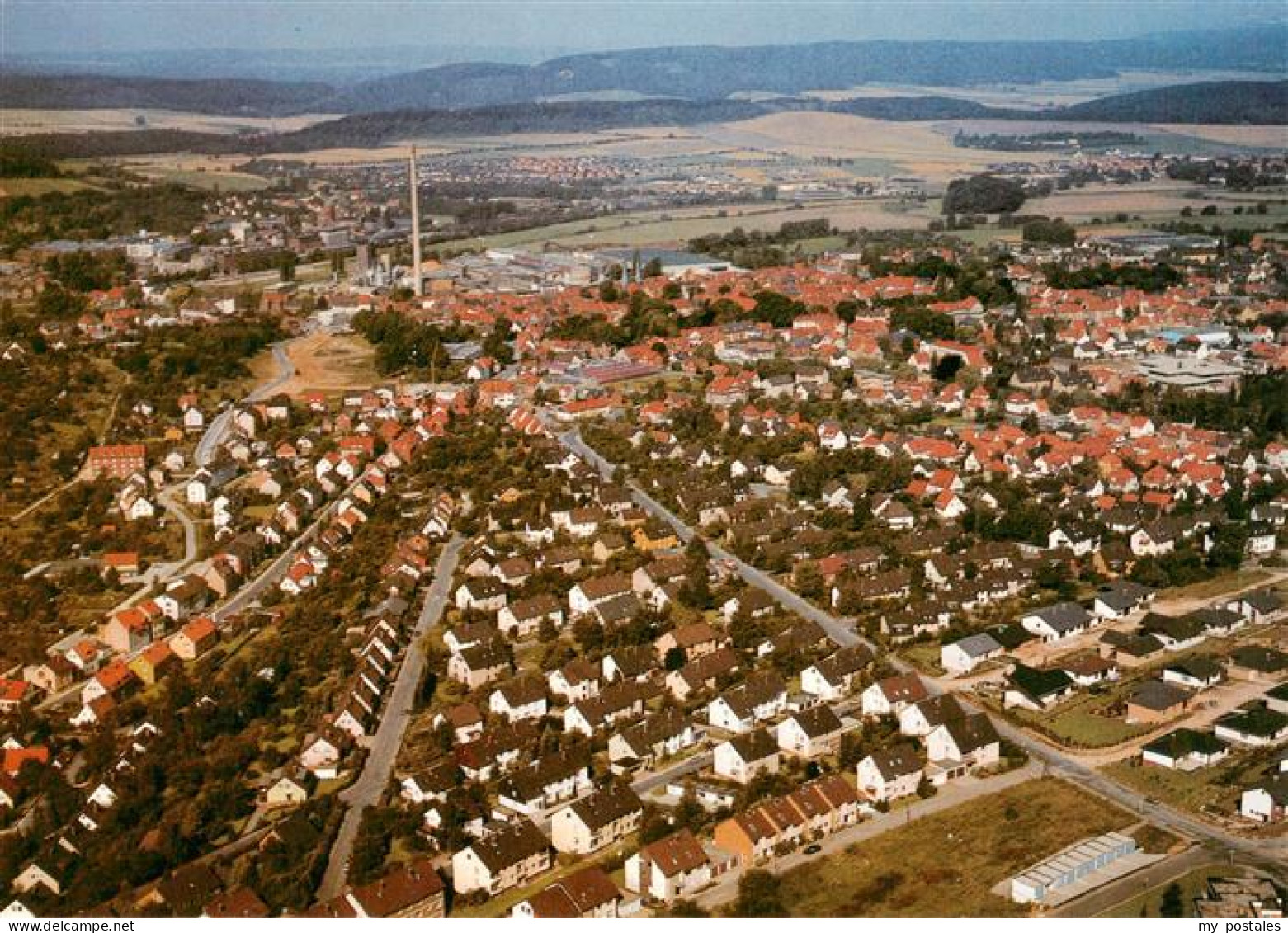 Alfeld Leine Fliegeraufnahme