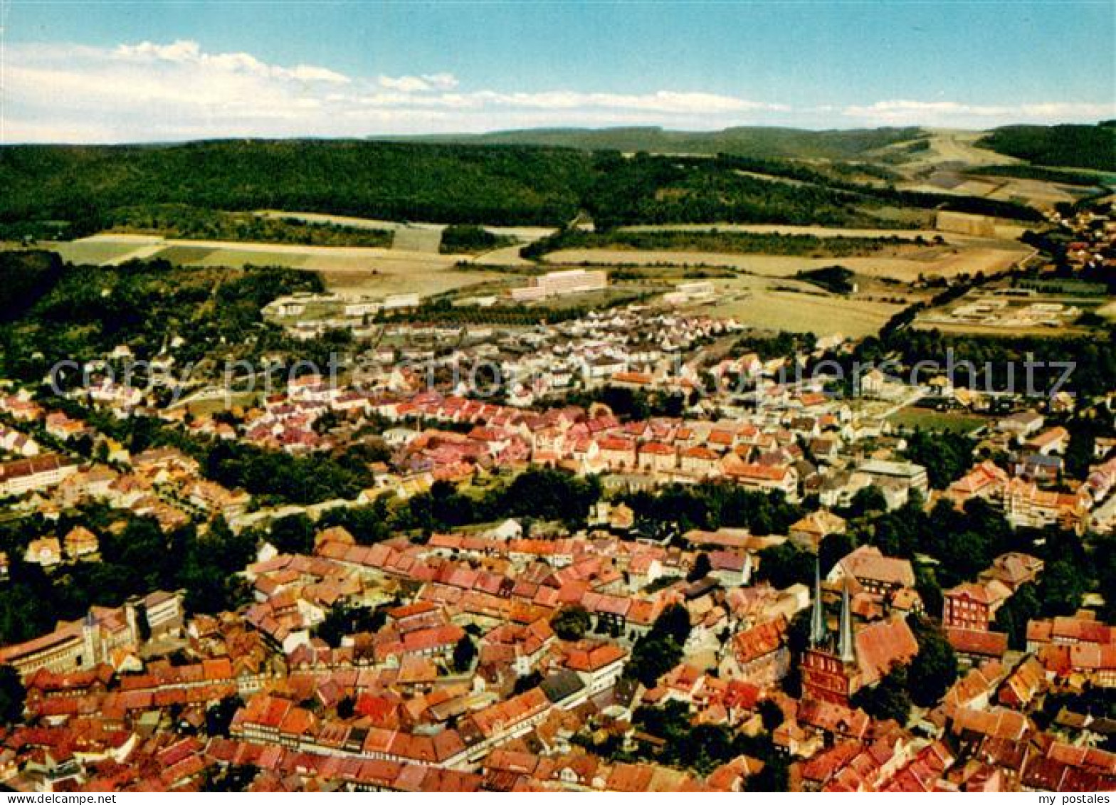 Alfeld Leine Fliegeraufnahme