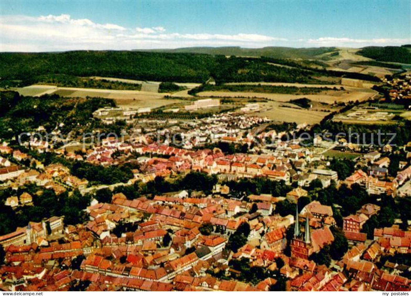 Alfeld Leine Fliegeraufnahme