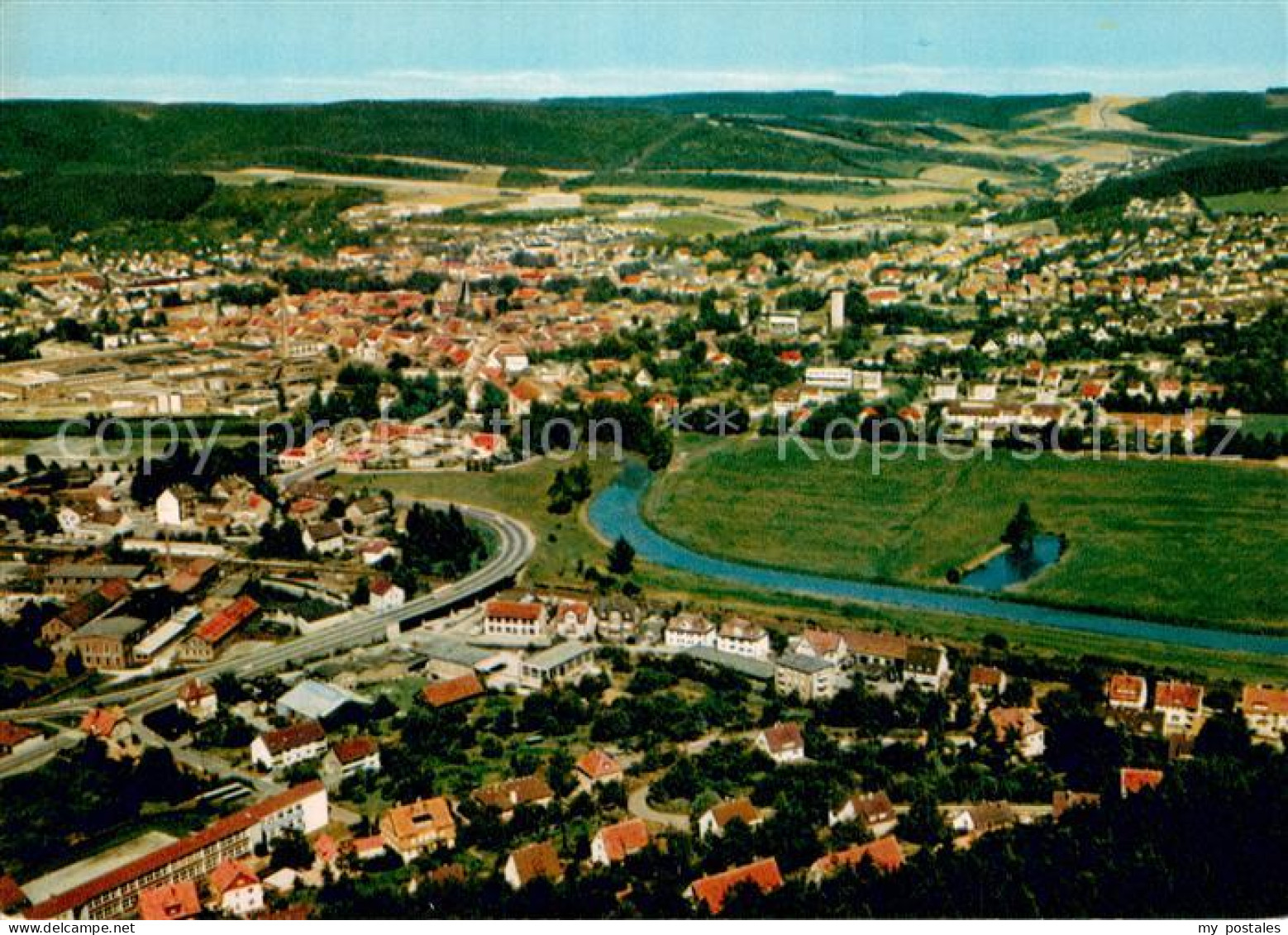 Alfeld Leine Fliegeraufnahme
