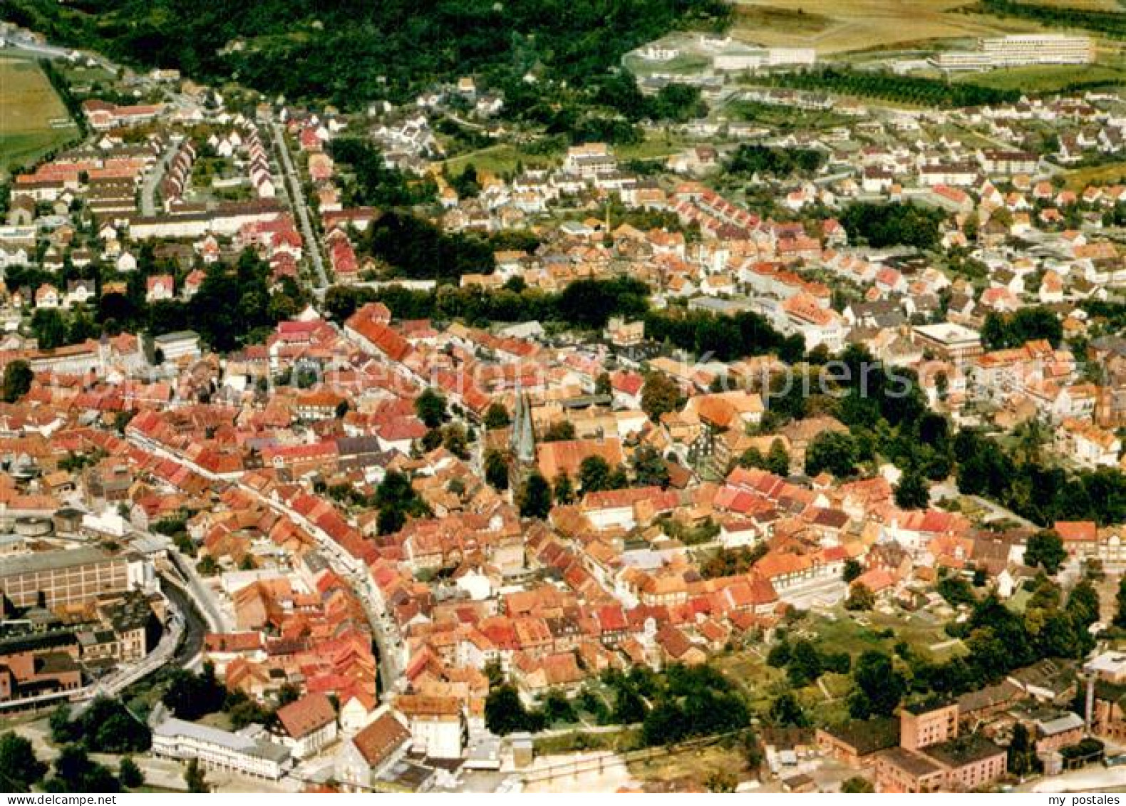 Alfeld Leine Fliegeraufnahme