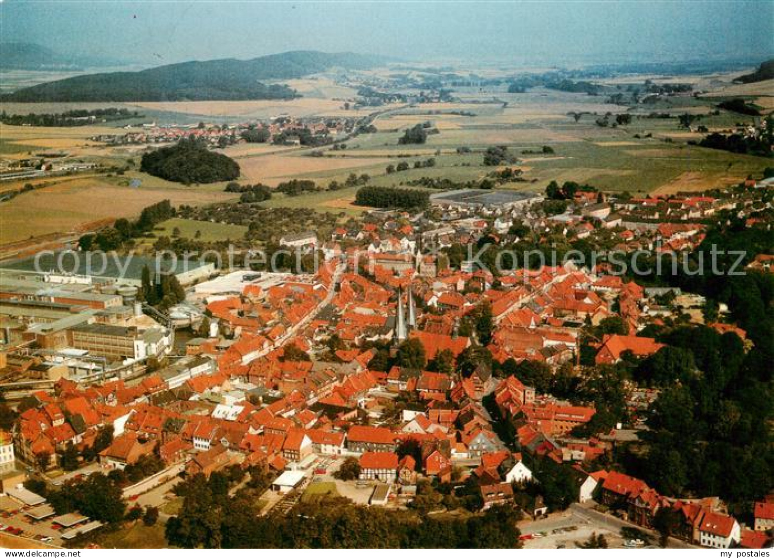 Alfeld Leine Fliegeraufnahme