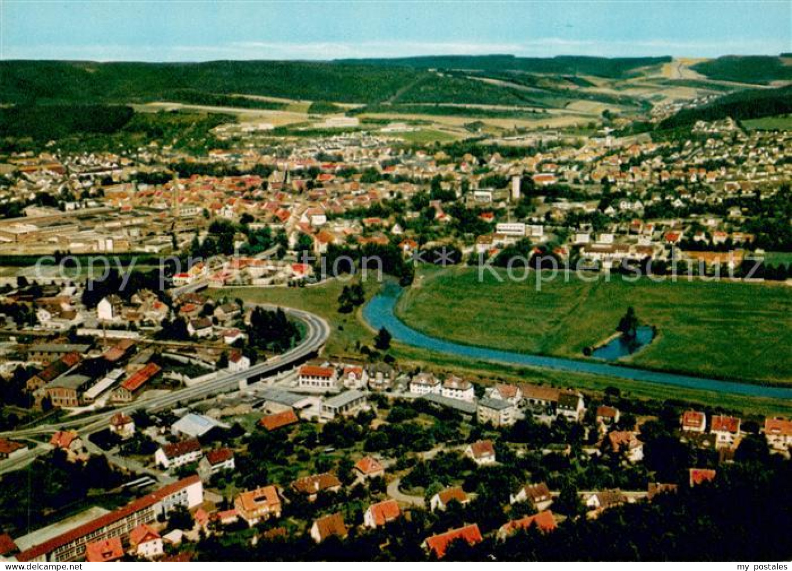Alfeld Leine Fliegeraufnahme