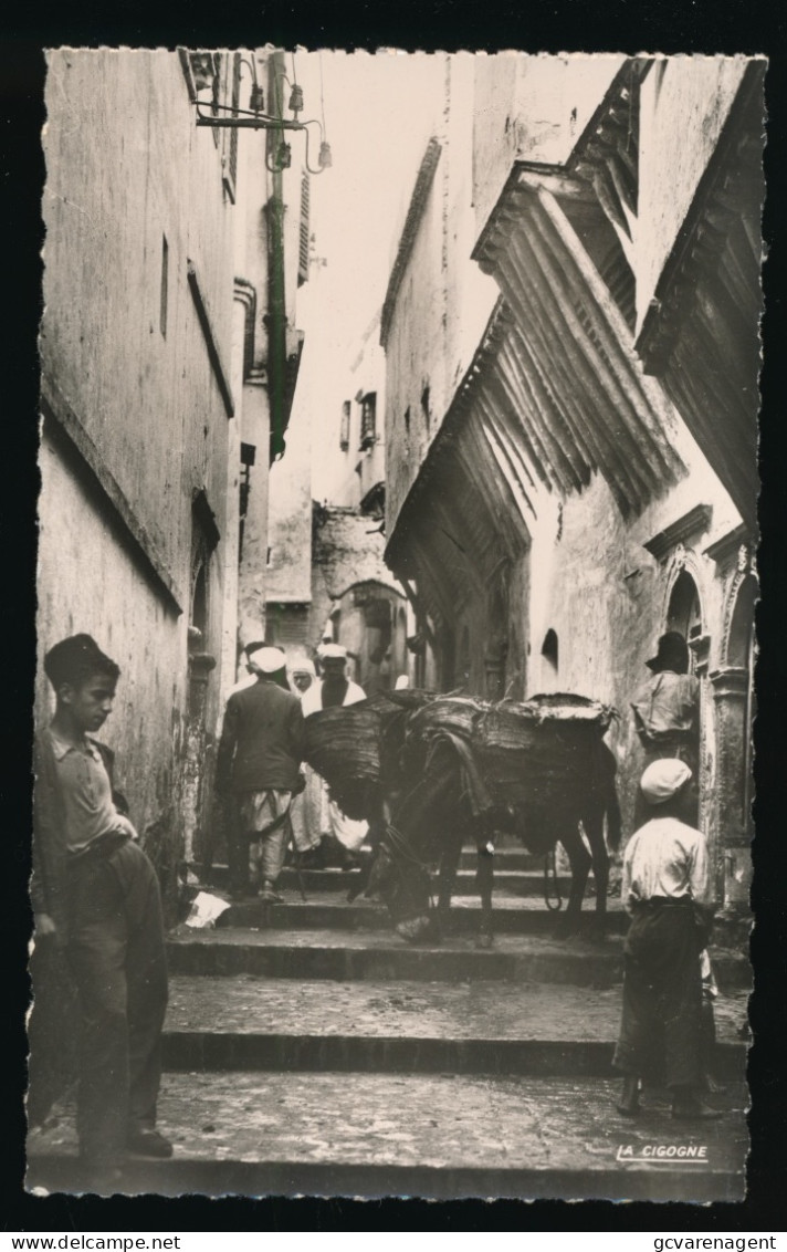 ALGER.  CASBAH - RUE N'FISSAH    CARTE PHOTO