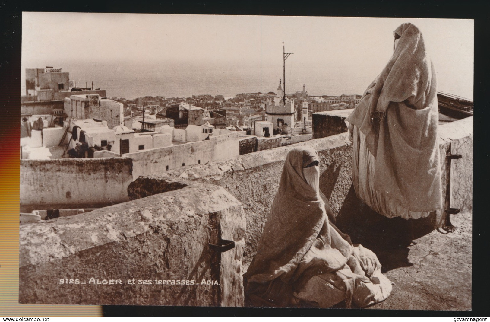 ALGER  ET SES TERRASSES            CARTE PHOTO