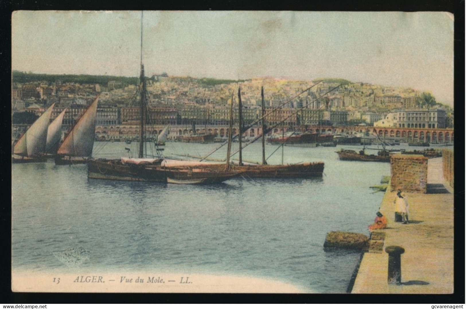 ALGER. VUE DU MOLE