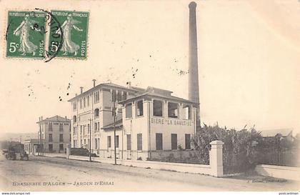 Algérie - ALGER - Brasserie d'Alger - Jardin d'Essai - Ed. J. Geiser