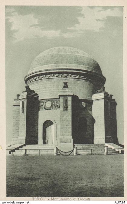 CARTOLINA TRIPOLI LIBIA COLONIE ITALIANE (V_3636