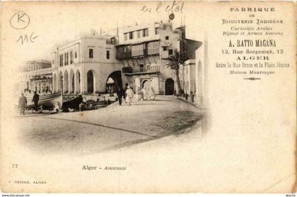 CPA ALGERIE ALGER Amirauté Alger (735425)