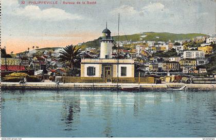 A615 Algeria Philippeville Skikda Bureau de la Sante vintage postcard