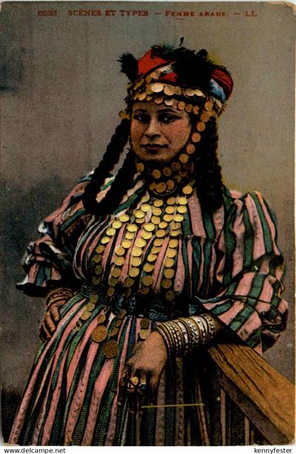 Algerien sonstige, Femme Arabe