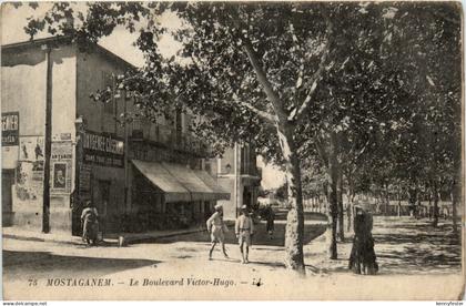 Mostaganem, le Boulevard Victor-Hugo