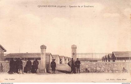 Algérie - COLOMB BÉCHAR - Quartier du 2e Tirailleurs Algériens - Ed. Sandoz