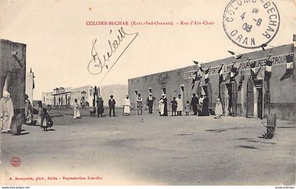 Algérie - COLOMB BÉCHAR - Rue d'Aïn-Chaïr - Ed. A. Benayoun