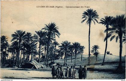 CPA AK COLOMB-BECHAR Commencement des Dunes ALGERIA (1389834)