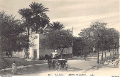 Algérie - BISKRA - Avenue de Lacroix