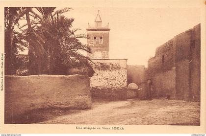 Algérie - BISKRA - Une mosquée du Vieux Biskra - Ed. Ets Photo Albert - Collection Étoile