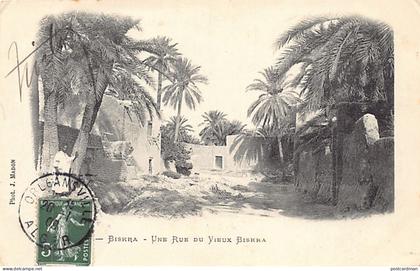Algérie - BISKRA - Une rue du vieux Biskra - Ed. J. Madon