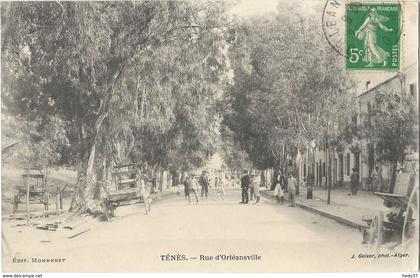 Ténès - Rue d'Orléansville