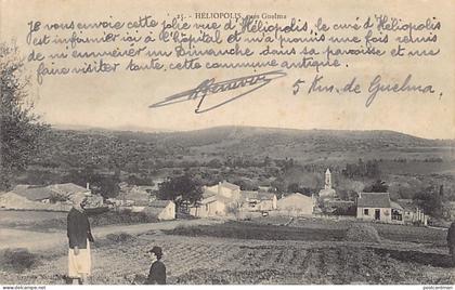 Algérie - HELIOPOLIS - près Guelma