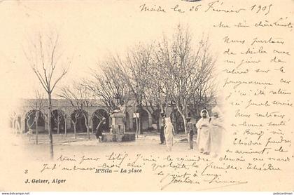 Algérie - M'SILA - La place