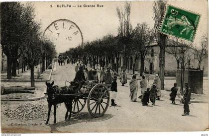CPA ALGERIA Djelfa-La Grande Rue (237860)