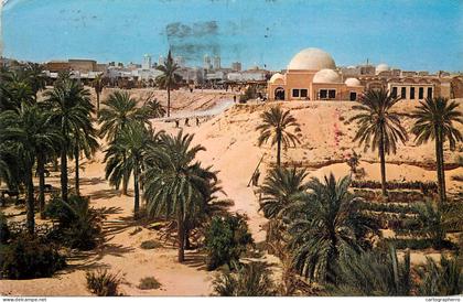 Algeria El-Oued 1973 temple and city