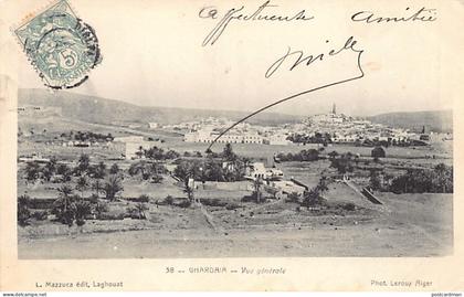 Algérie - GHARDAÏA - Vue générale - Ed. L. Mazzuca 38