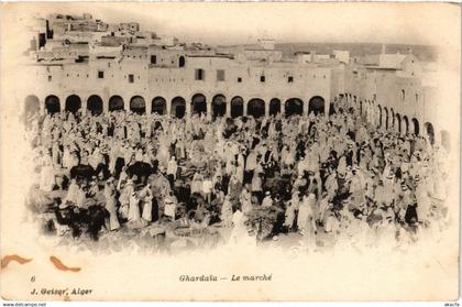 CPA ALGERIA GHARDAIA Le Marche (1357504)