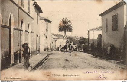 CPA ALGERIA GUELMA Rue Medjez Amar (1146446)